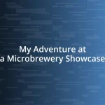 My Adventure at a Microbrewery Showcase